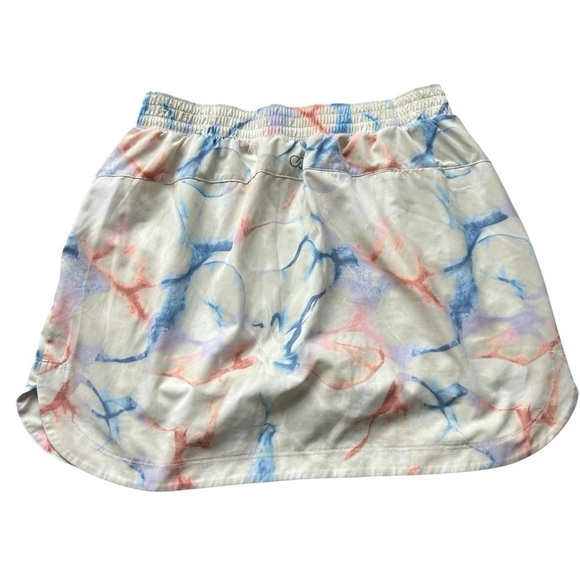 CALIA Birdie Golf Skort skirt built in shorts tennis size medium white floral - Picture 3 of 8